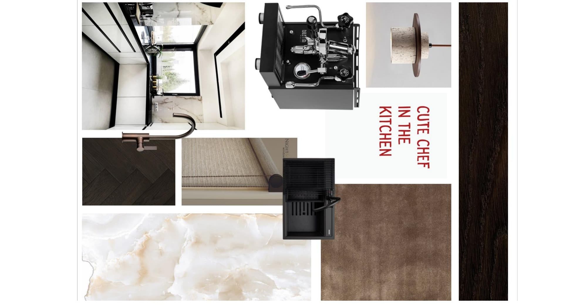 Kétszintes lakás Konyha moodboard